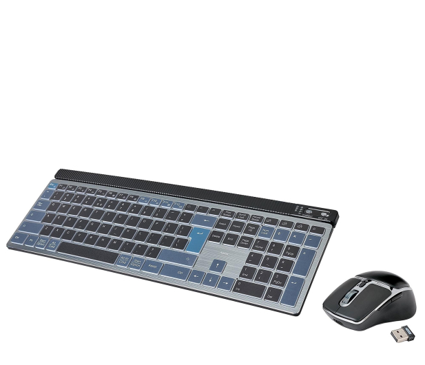 HAMA Zestaw klawiatura i mysz MULTI-DEVICE WKM-750 czarny - 1331338 - zdjęcie 2